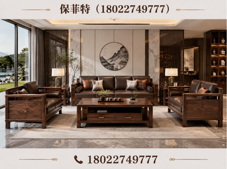 高明区豪华实木家具展示图
