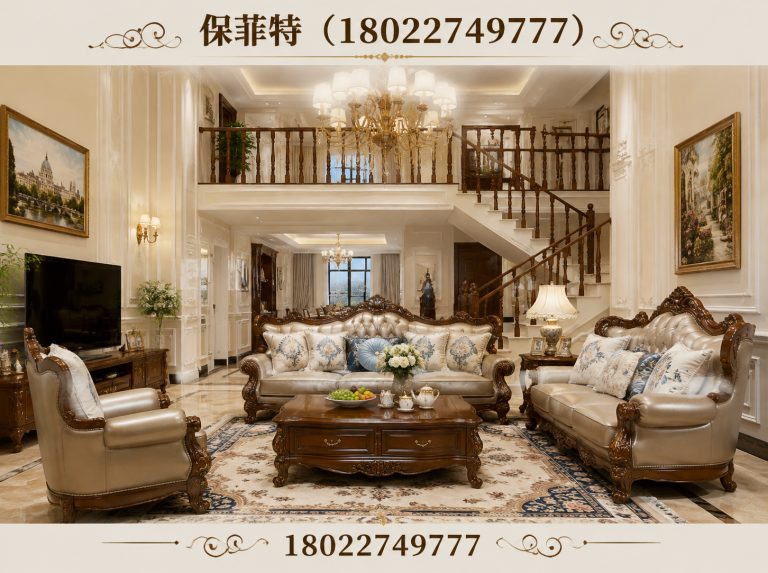 高明区乌金木别墅沙发展示图